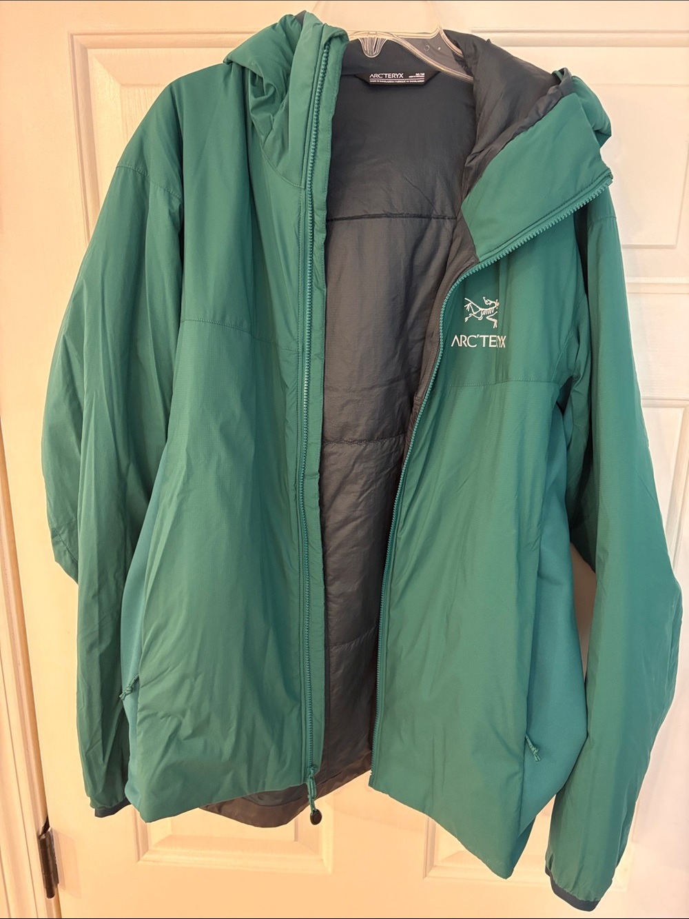 Arc'teryx Men's Green Hooded Performance Jacket